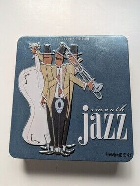 Smooth Jazz 3 CD Set Includes 6 Hambone Art Cards Metal Case Music